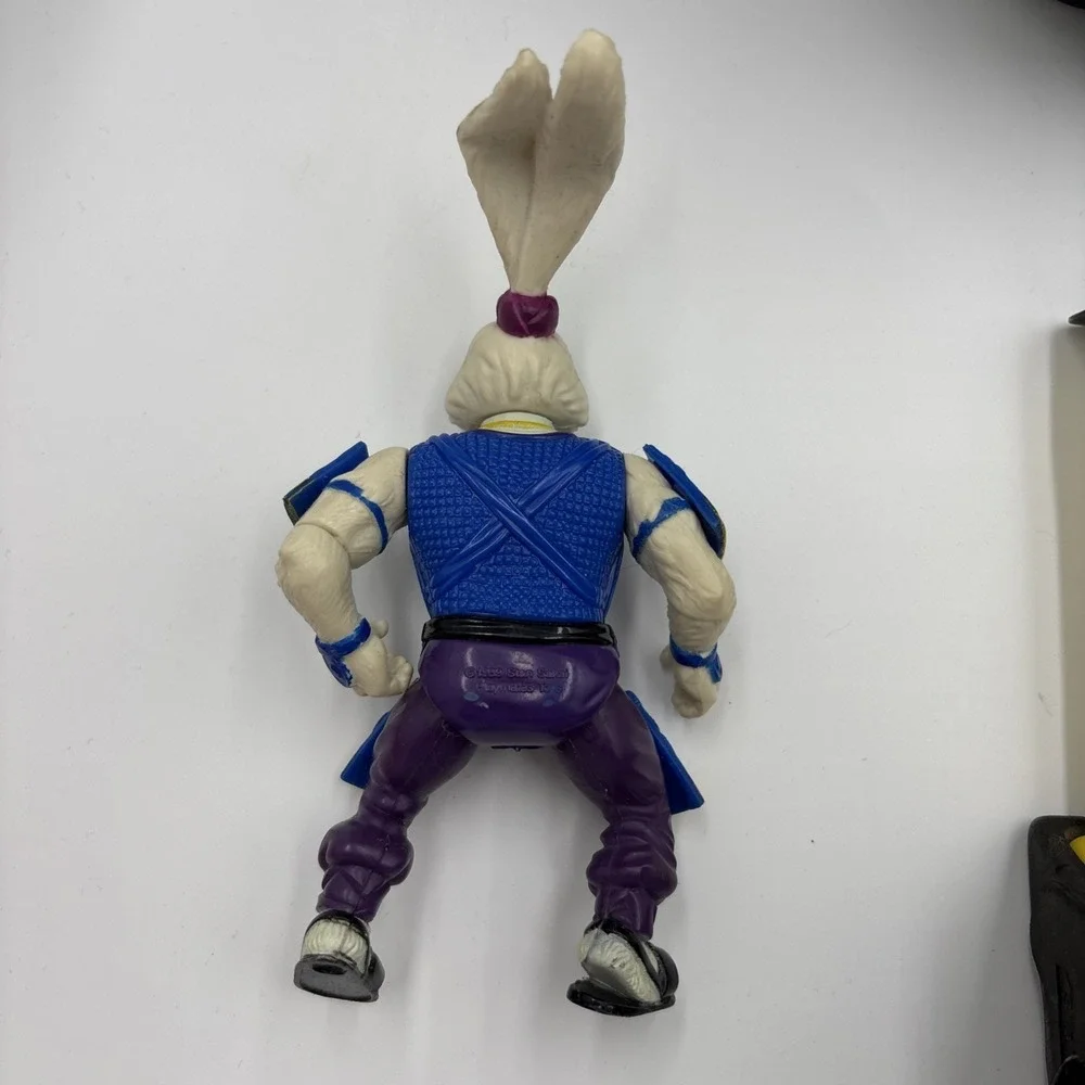 Vintage 1989 Playmates TMNT Ninja Turtles Usagi Yojimbo Action Figure Toy 5" - Picture 3 of 7